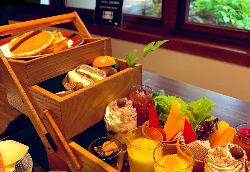 Karuizawa Marriott Hotel Breakfast Tray