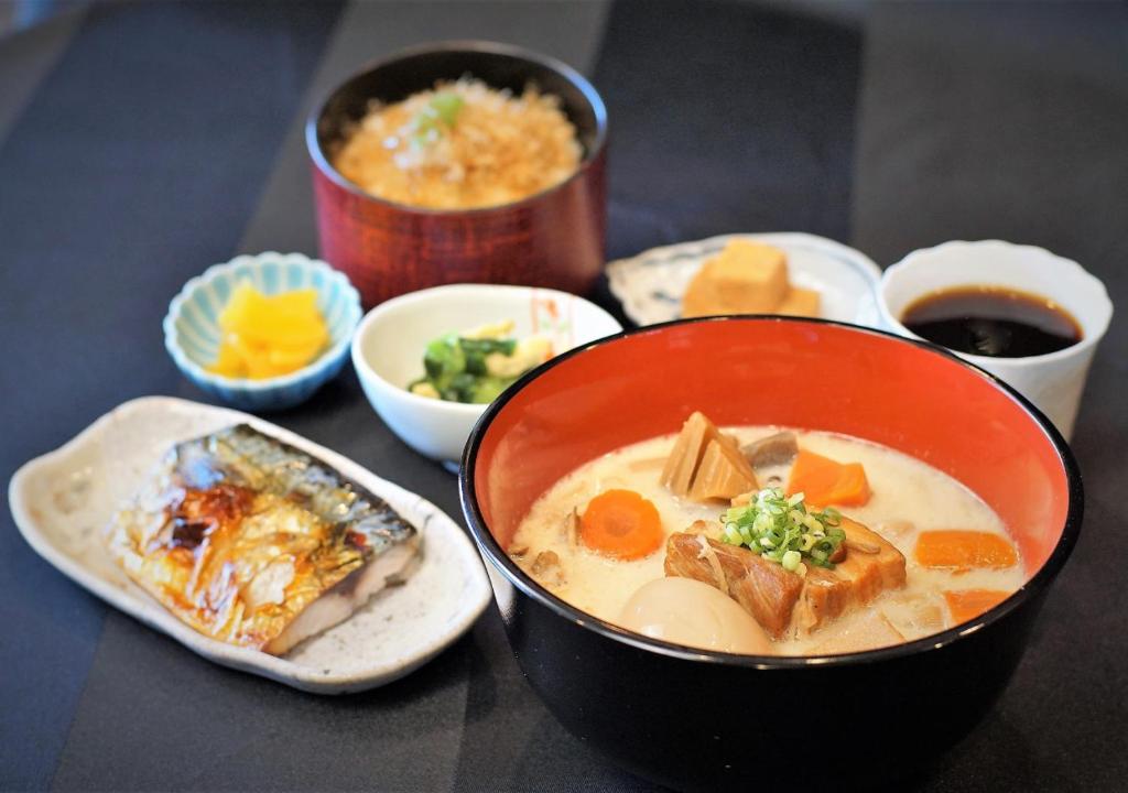 Katsuura Hilltop Hotel Residence Japanese Breakfast