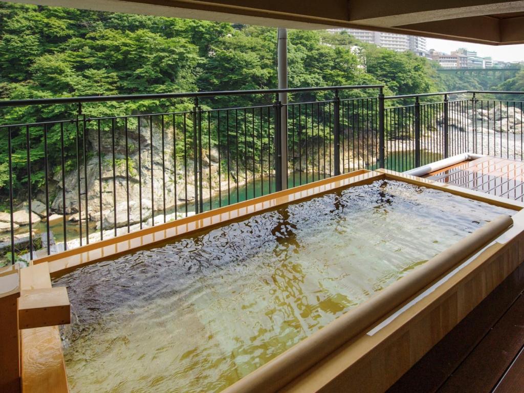 Kinugawa Plaza Hotel Private Onsen Bath