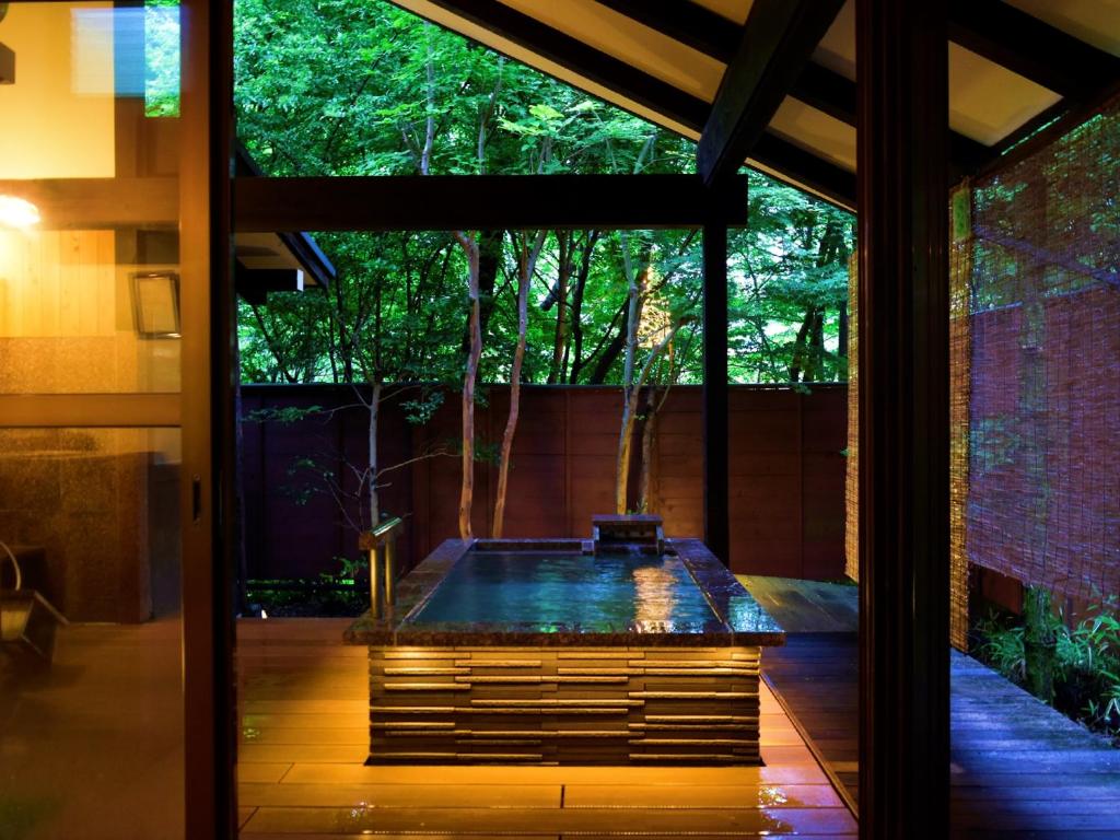 Kinugawa Plaza Hotel Private Open Air Bath