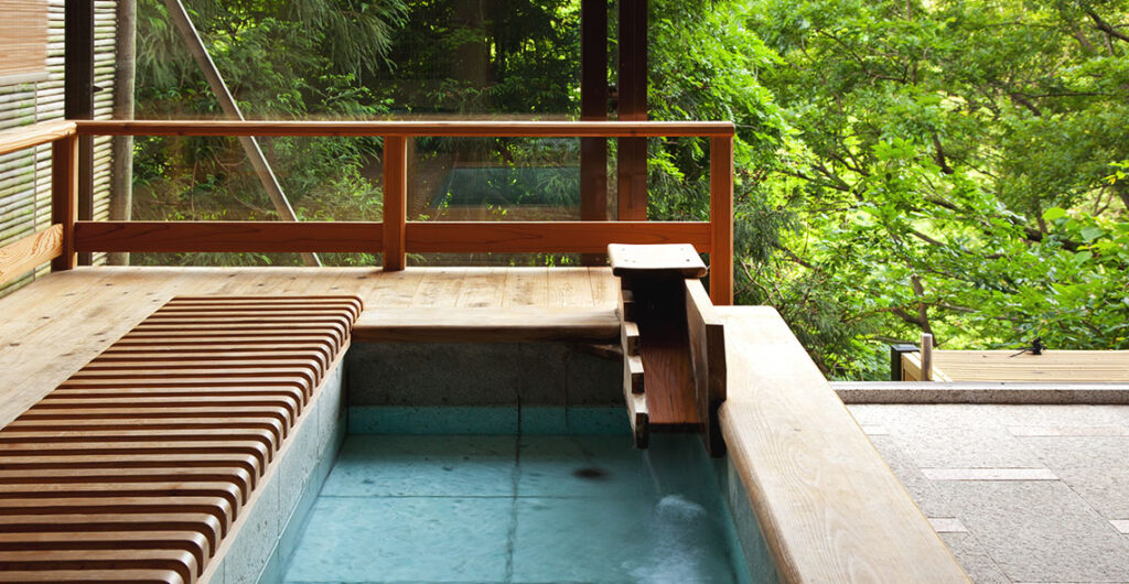 Kissho Yamanaka Open Air Bath