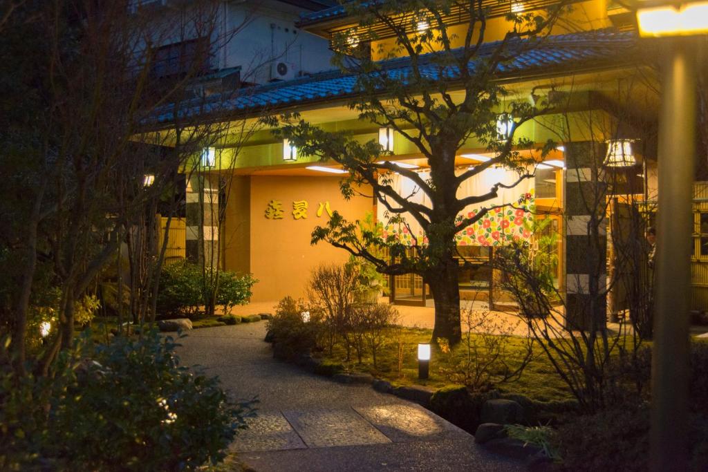 Kitahachi Ryokan Night Entrance