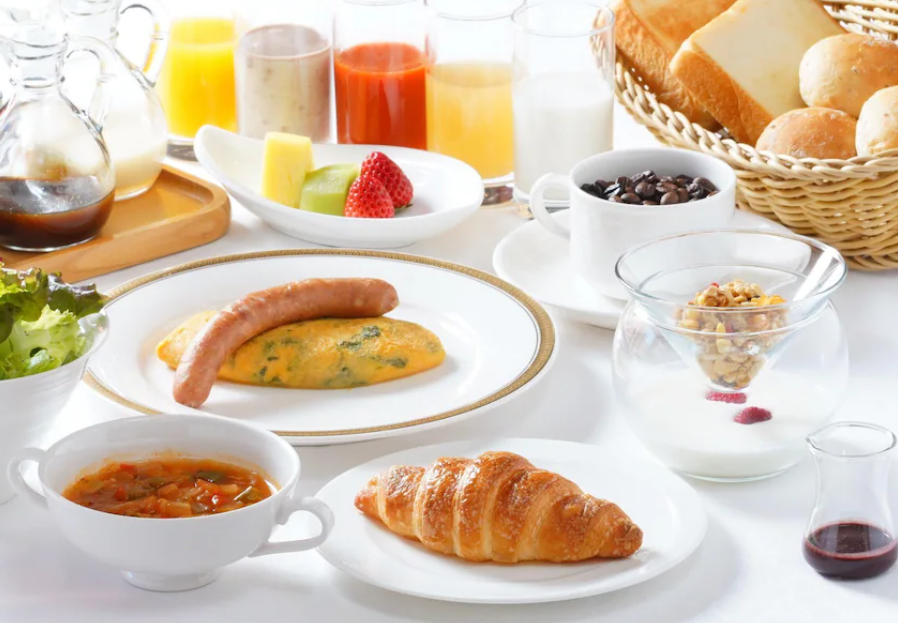 Kiyosato Kogen Hotel Breakfast Spread