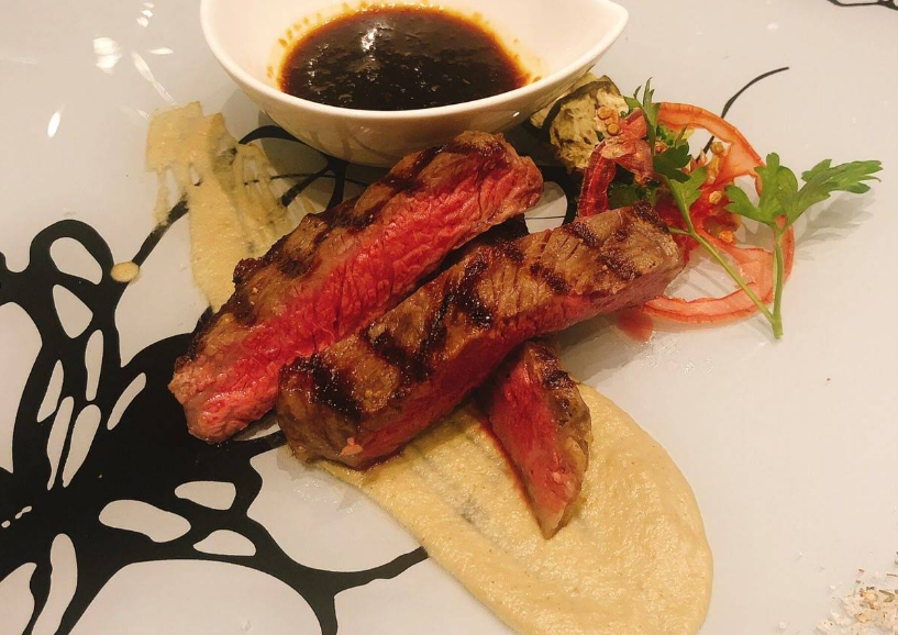 Kiyosato Kogen Hotel Grilled Beef Plate