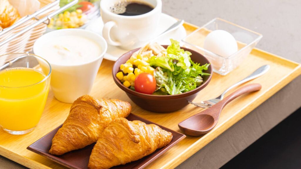 Kona Stay Izu Nagaoka Breakfast Tray