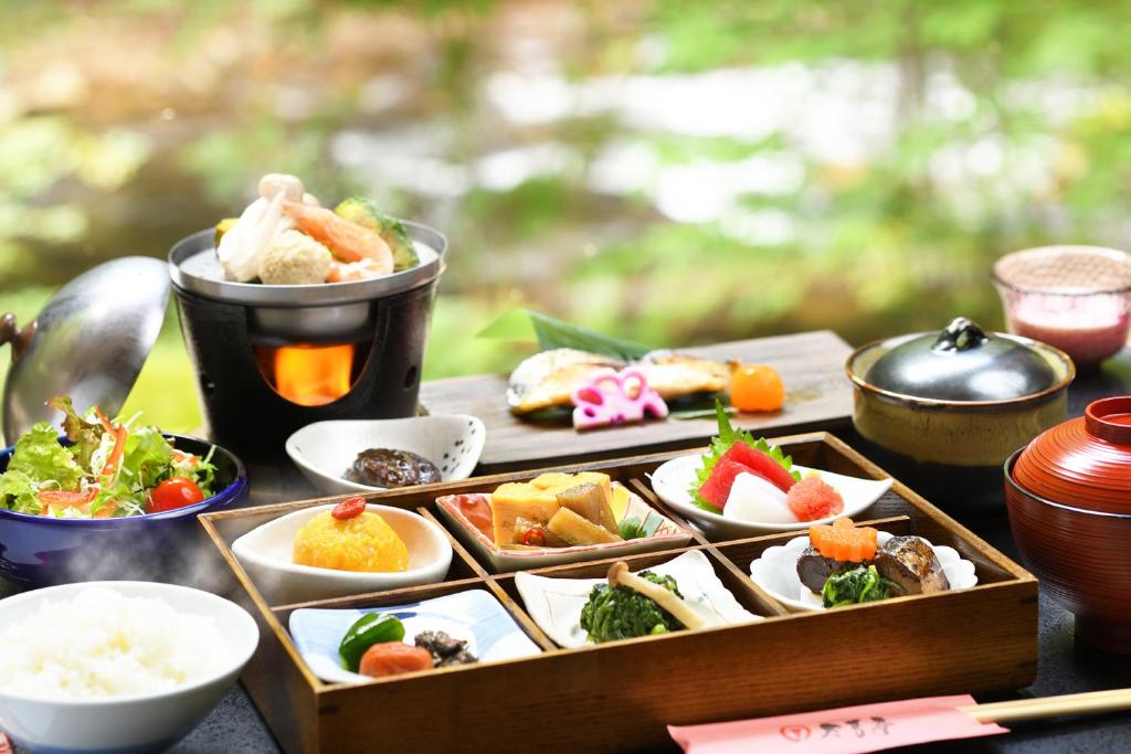 Konjakutei Ryokan Japanese Breakfast