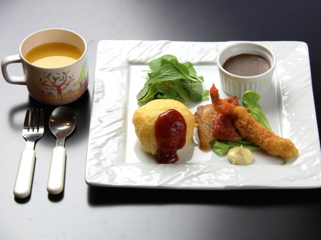 Kose Onsen Hotel Breakfast Plate