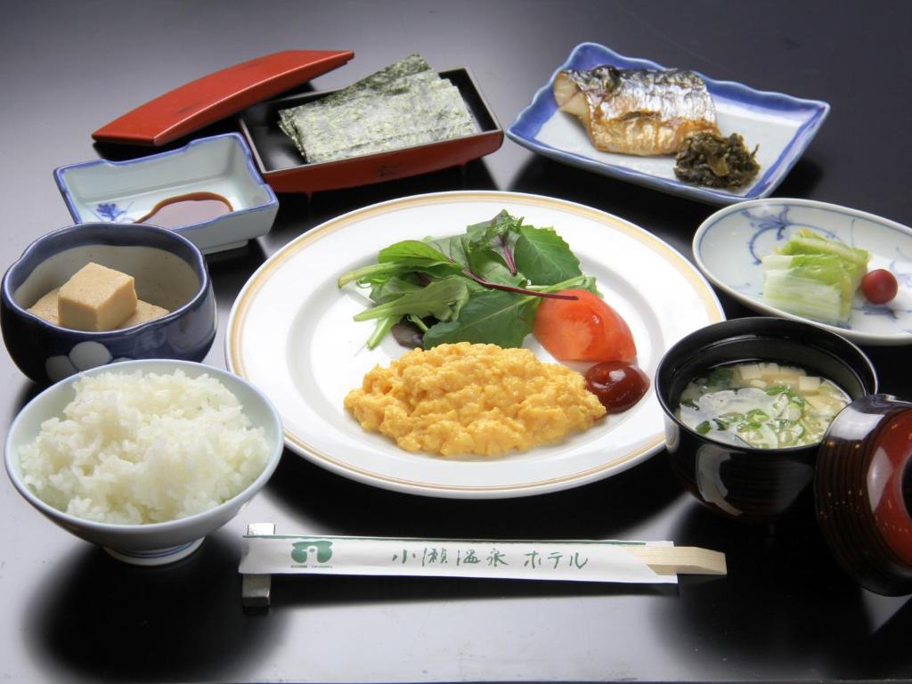 Kose Onsen Hotel Japanese Breakfast
