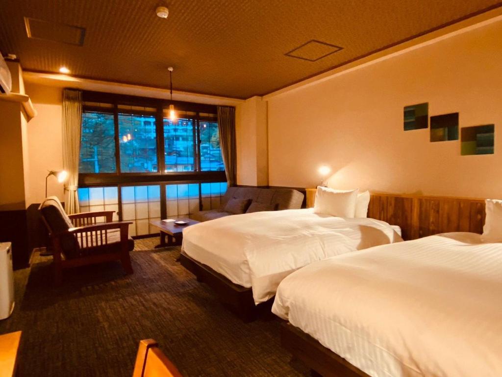 Kutsurogijuku Shintaki Twin Room