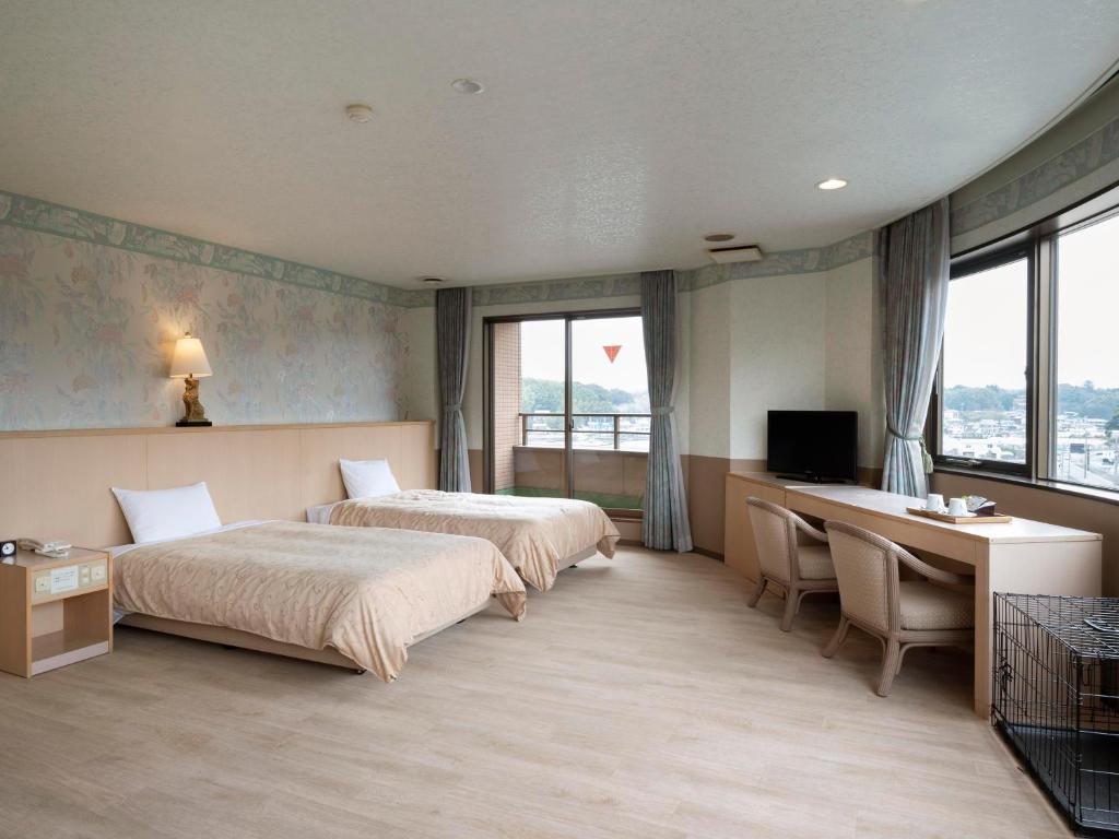 Lake Hamana Wanwan Paradise Hotel Twin Room
