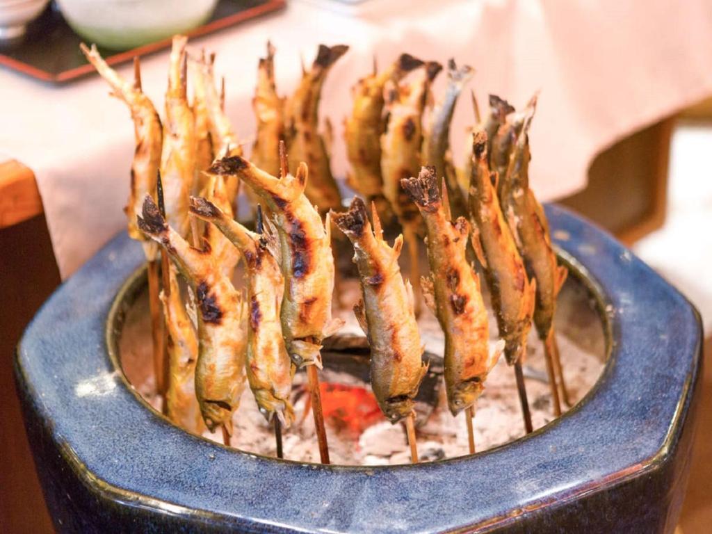 Livemax Resort Grilled Fish Skewers