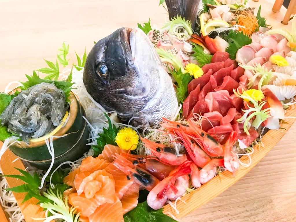 Livemax Resort Sashimi Platter
