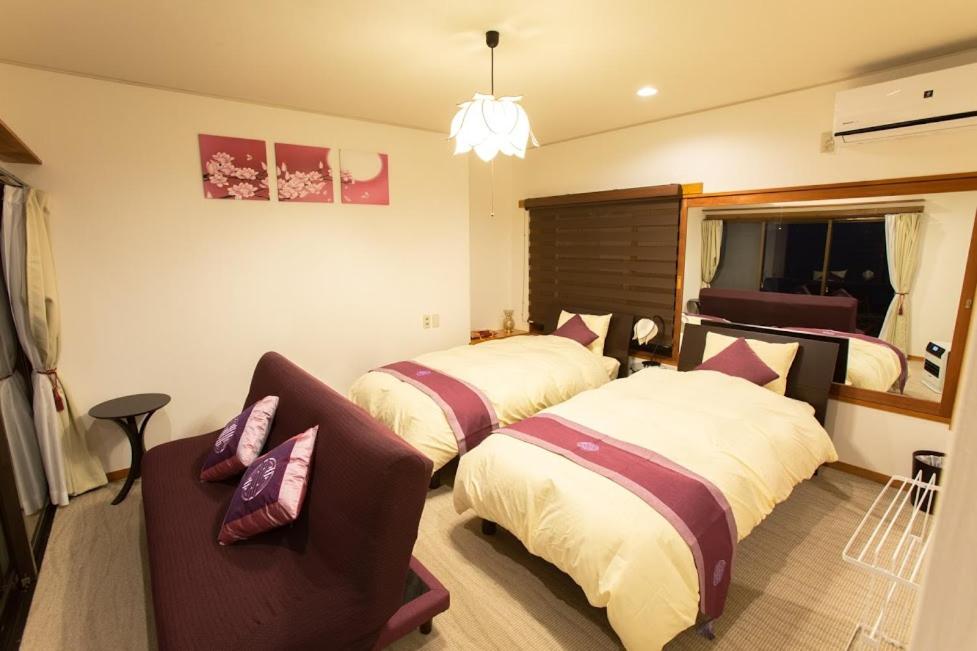 Mangetsu Ajiro Twin Bedroom
