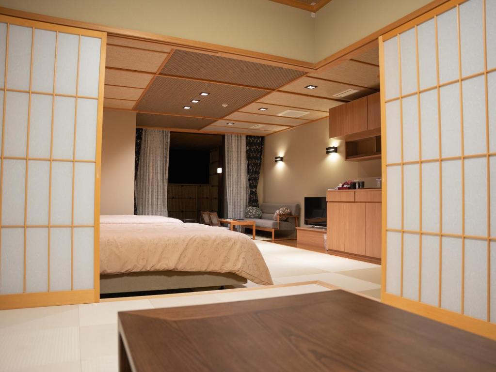 Manten No Yado Tatami Room