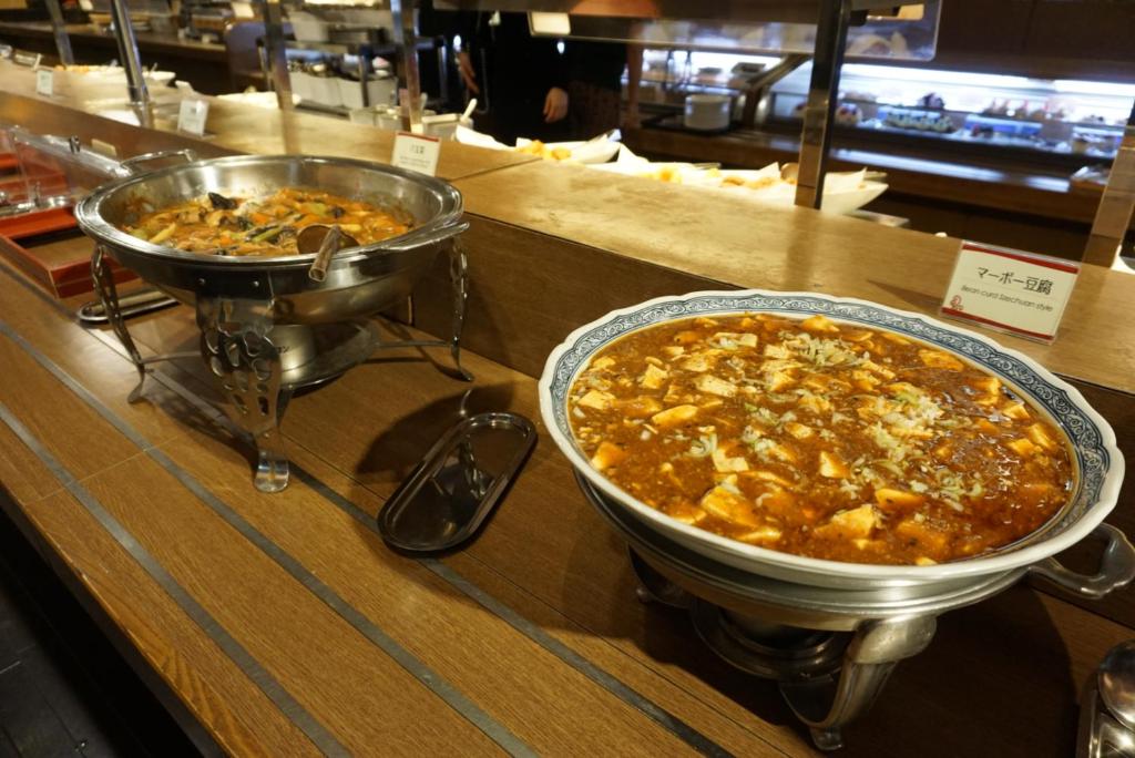 Manyo Club Minato Mirai Buffet Mapo Tofu