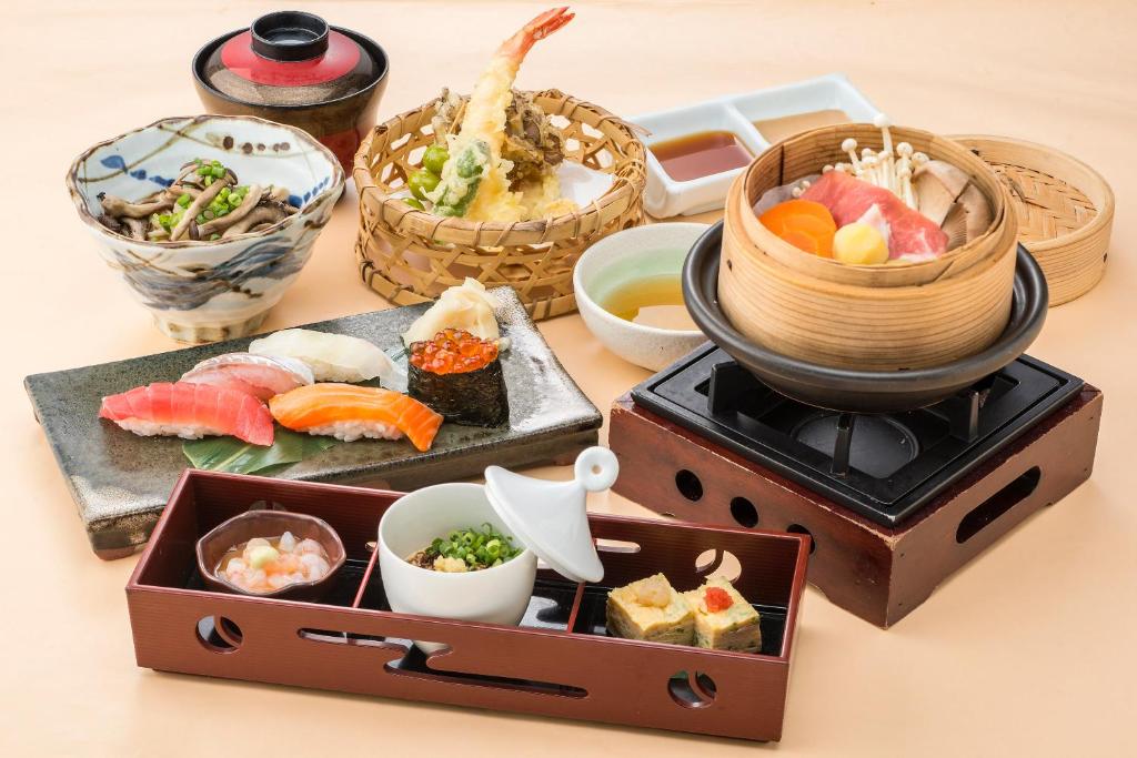 Manyo Club Minato Mirai Ryokan Meal