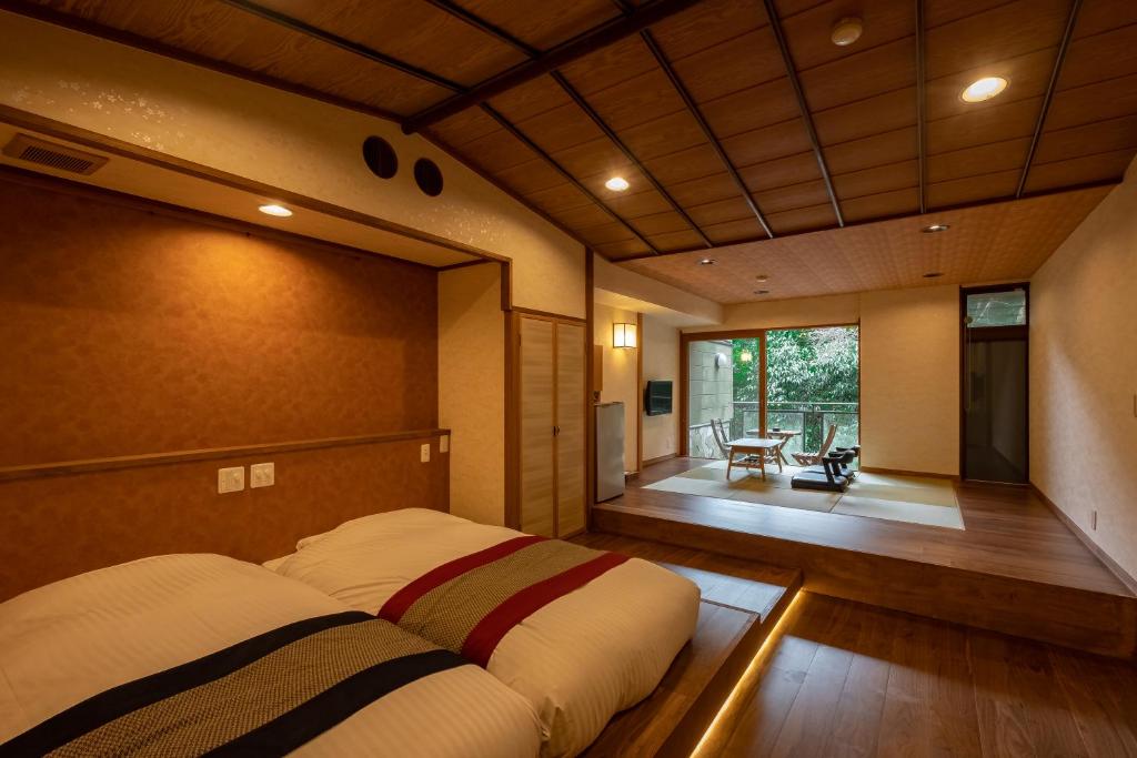 Manyo No Sato Hakuunso Tatami Room