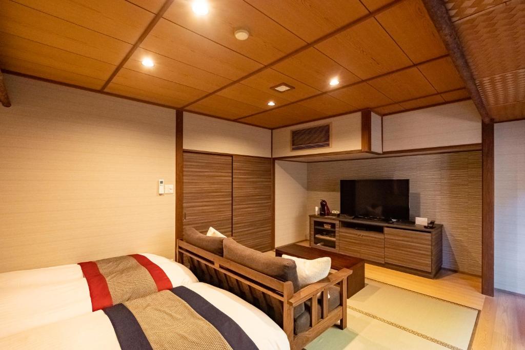 Manyo No Sato Hakuunso Tatami Room