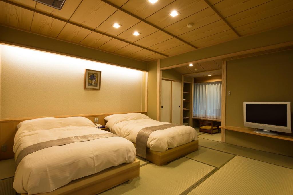 Manyo Ryokan Tatami Bedroom