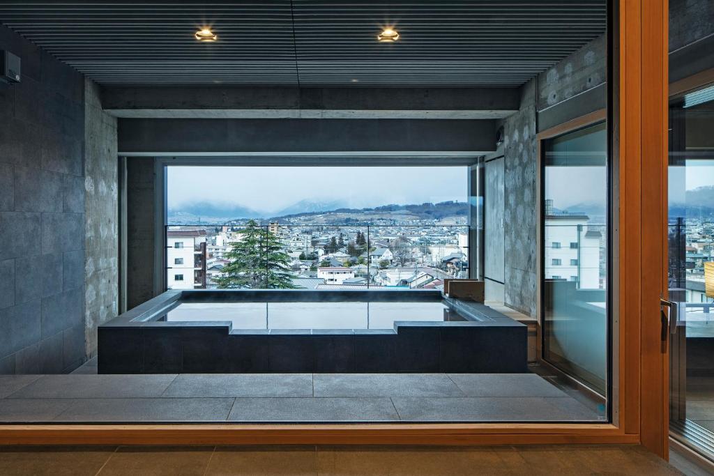 Matsumoto Jujo Private Onsen View