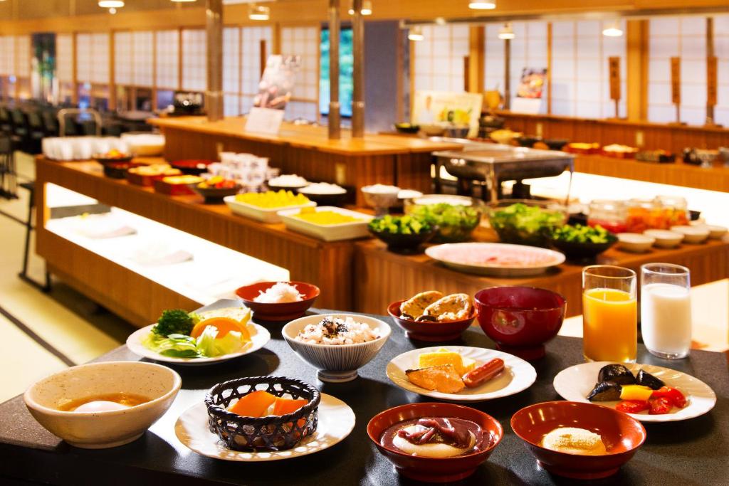 Matsushima Kaku Ryokan Breakfast Buffet