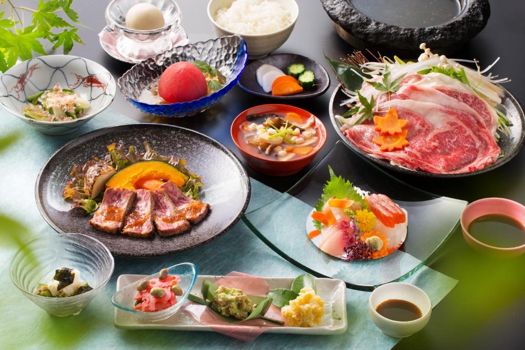 Matsushima Kaku Ryokan Kaiseki Meal