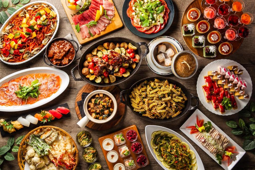 Mercure Nagano Matsushiro Resort Spa Buffet Spread