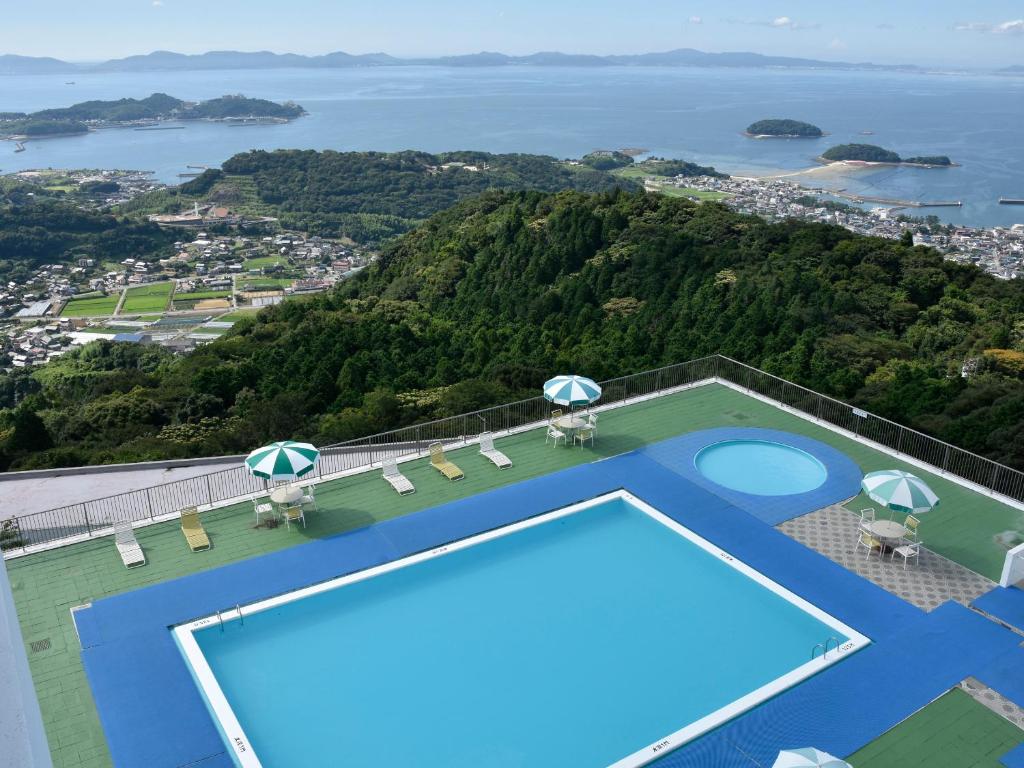 Mikawa Bay Hills Hotel Pool Ocean View