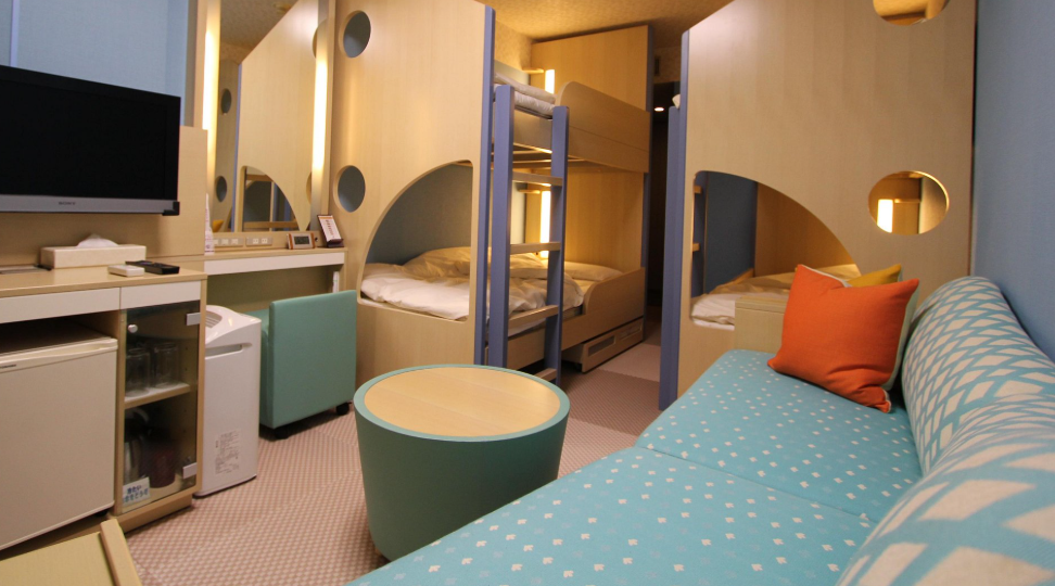 Minakami Kogen Hotel 200 Bunk Bed Room