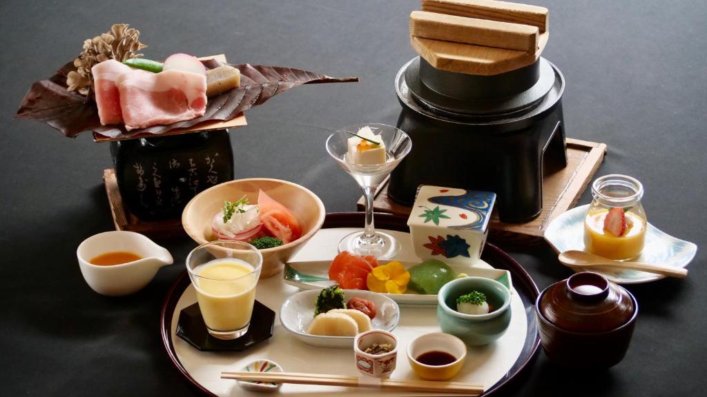 Minakami Sansou Ryokan Kaiseki Breakfast