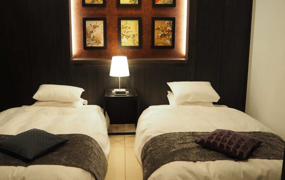 Minakami Sansou Twin Bedroom