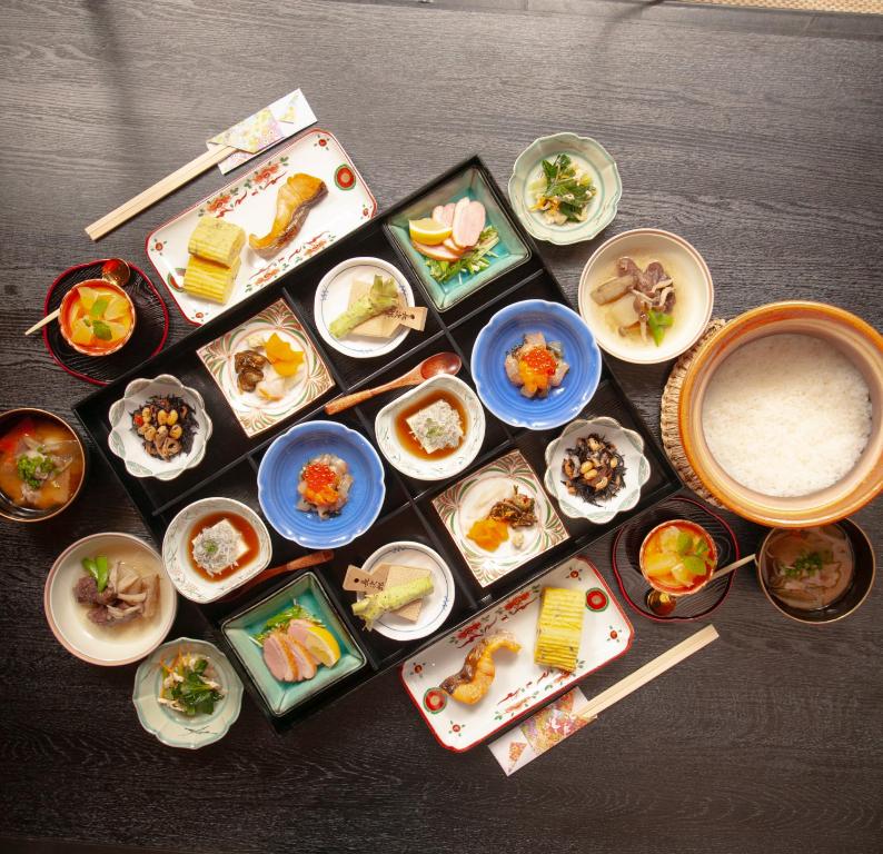 Mizumari Ryokan Japanese Breakfast