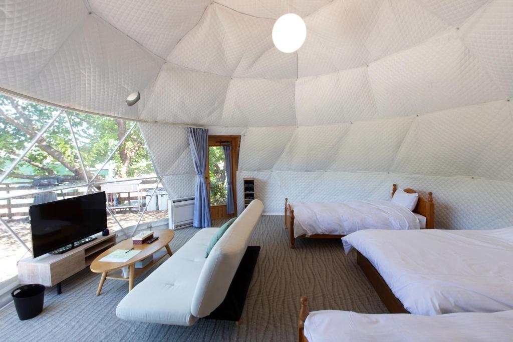 Mori No Kaze Apartment Glamping Geodesic Dome Room