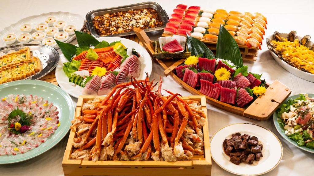 Motosu Phoenix Hotel Buffet Spread