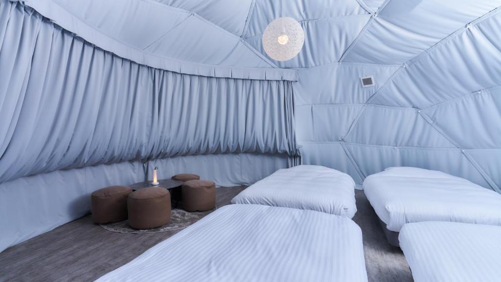 Mt Fuji Resort Glamping Yamanakako Dome Bedroom