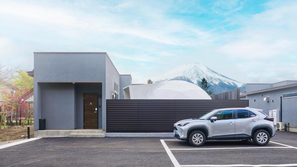 Mt Fuji Resort Glamping Yamanakako Exterior Mount Fuji View