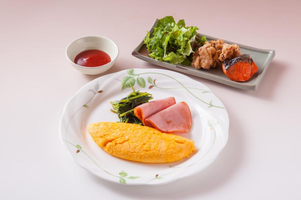 Nasu Onsen Sanraku Breakfast Plate