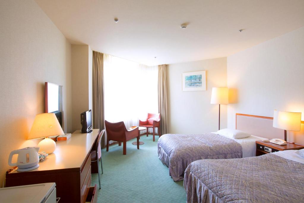 New Greenpia Tsunan Twin Room