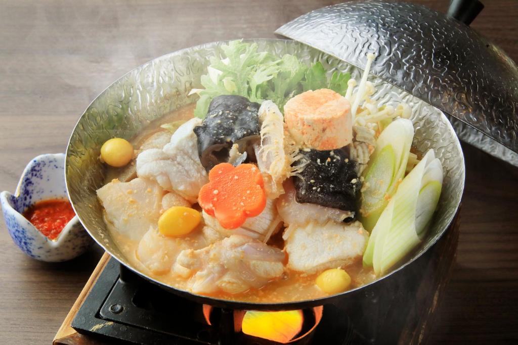 Oarai Park Hotel Hot Pot Meal