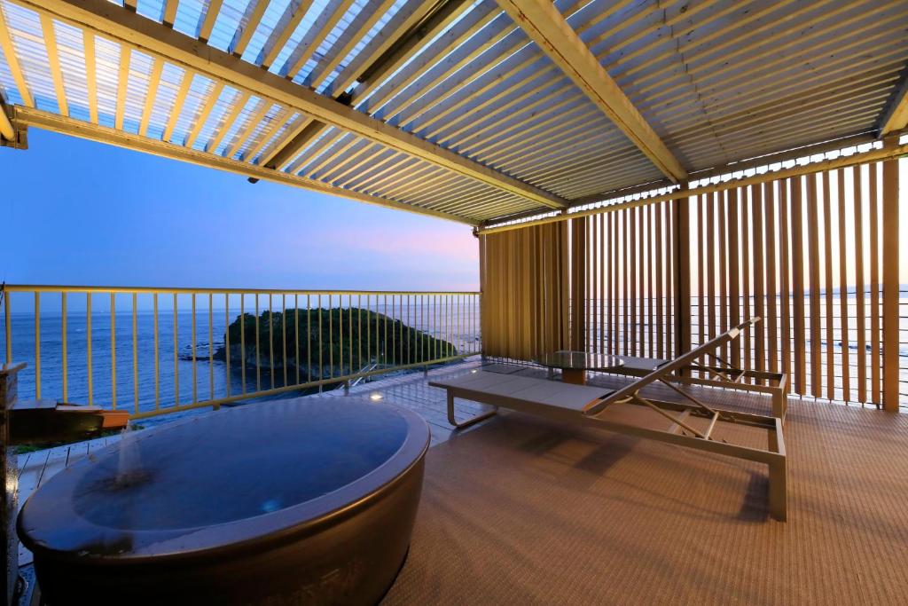Ocean View Hiromi Spa Hotel Open Air Bath