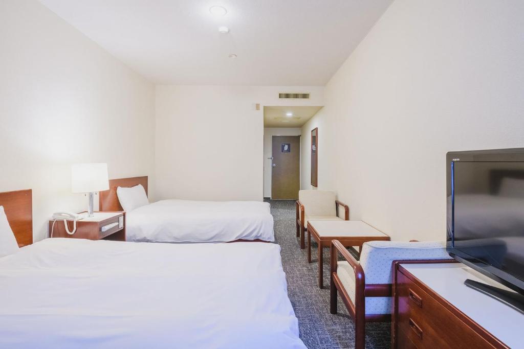 Oedo Onsen Monogatari Awara Twin Room