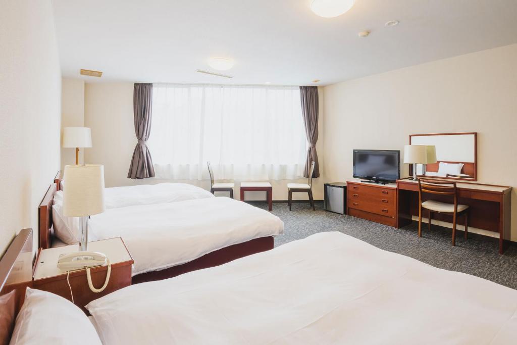 Oedo Onsen Monogatari Awara Twin Room