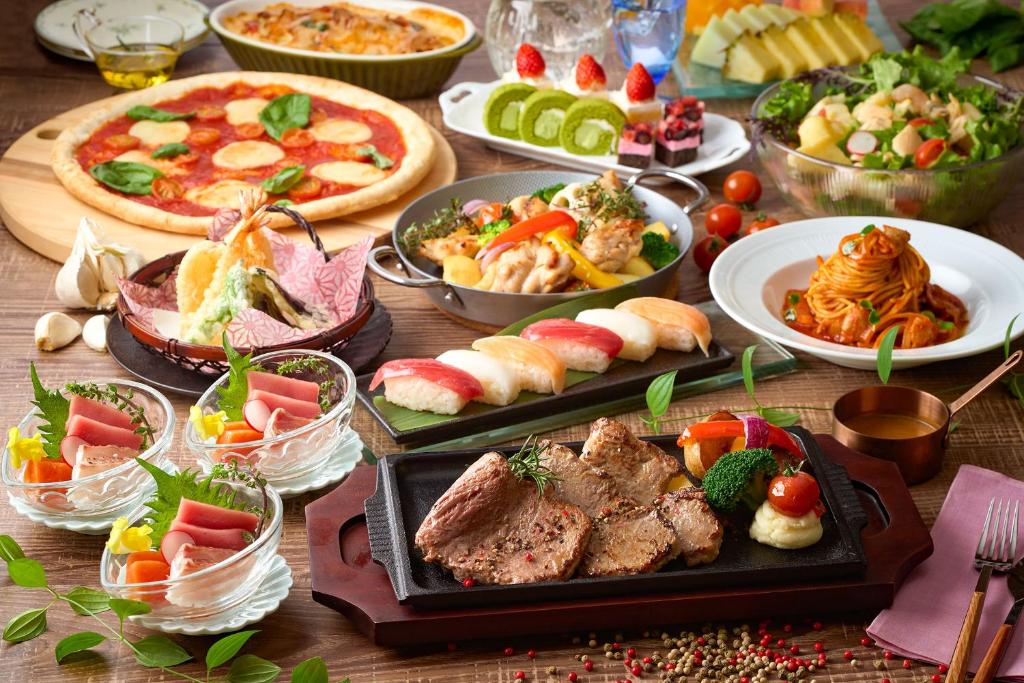 Oedo Onsen Monogatari Kimitsu No Mori Buffet Dining