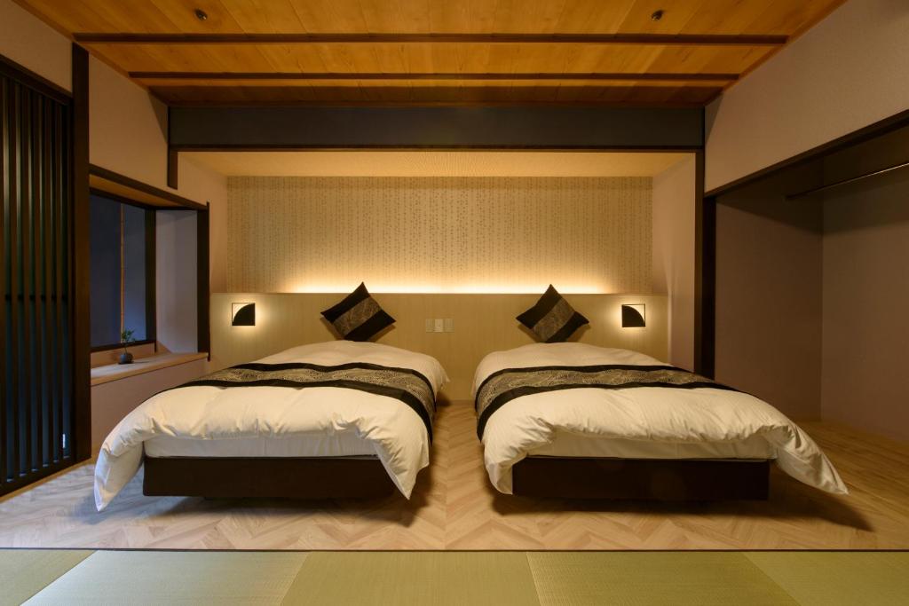 Ohanami Kyubei Twin Bedroom
