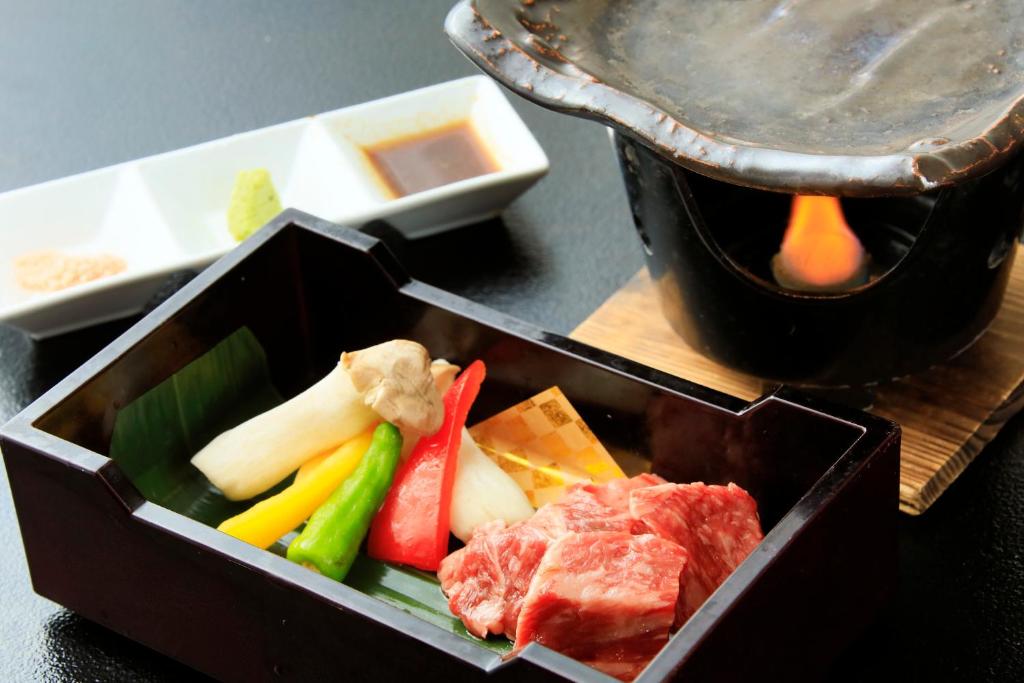 Oku Nikko Hotel Shikisai Kaiseki Beef Meal