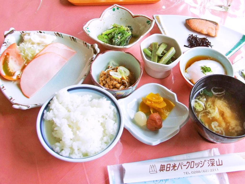 Okunikko Park Lodge Miyama Japanese Breakfast