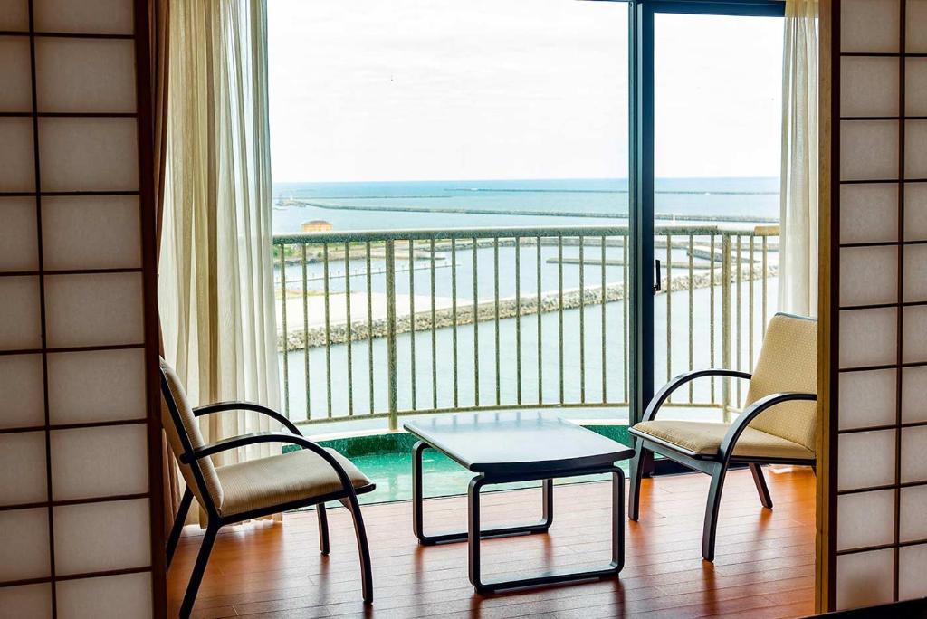 Onahama Ocean Hotel Golf Club Ocean View Room