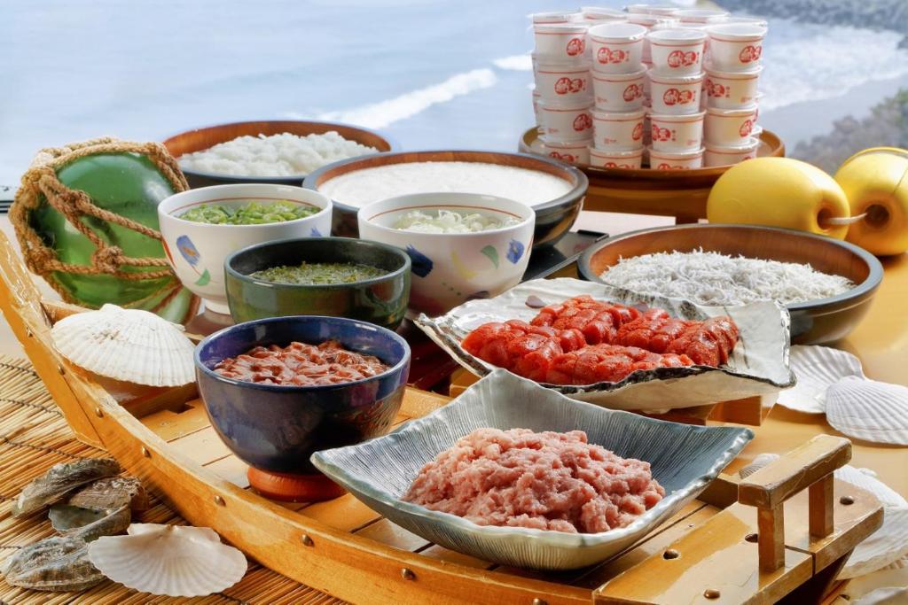 Onahama Ocean Hotel Golf Club Seafood Breakfast
