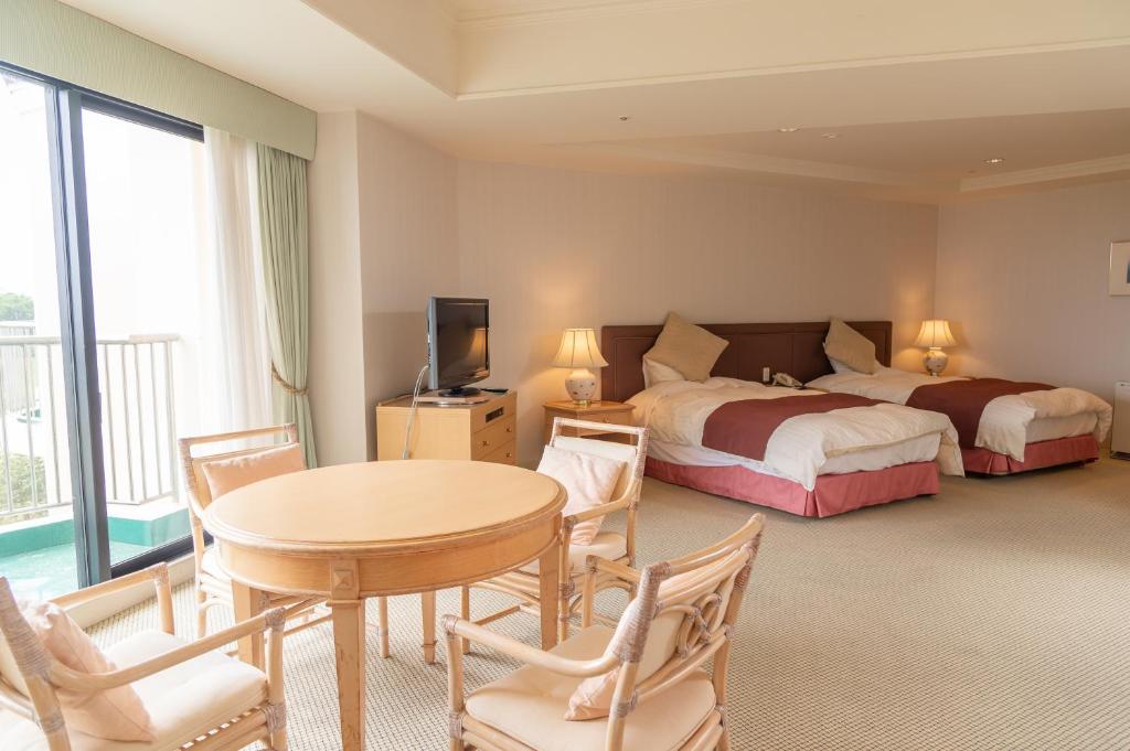 Onahama Ocean Hotel Golf Club Twin Room