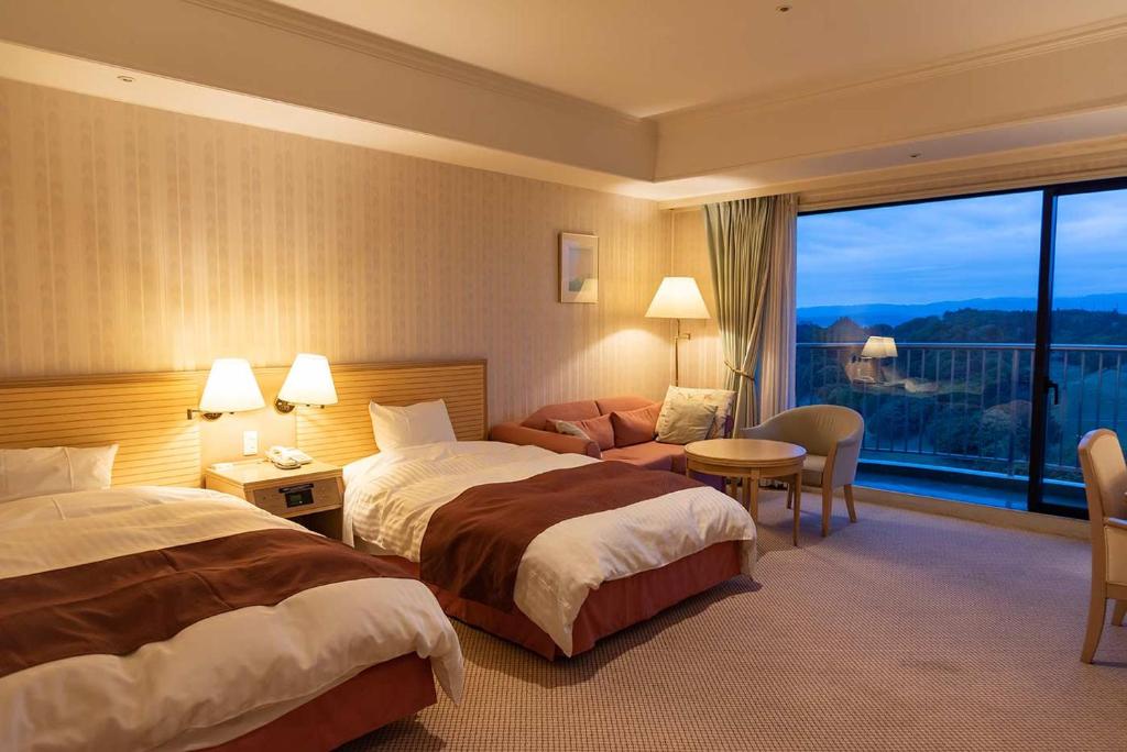 Onahama Ocean Hotel Golf Club Twin Room